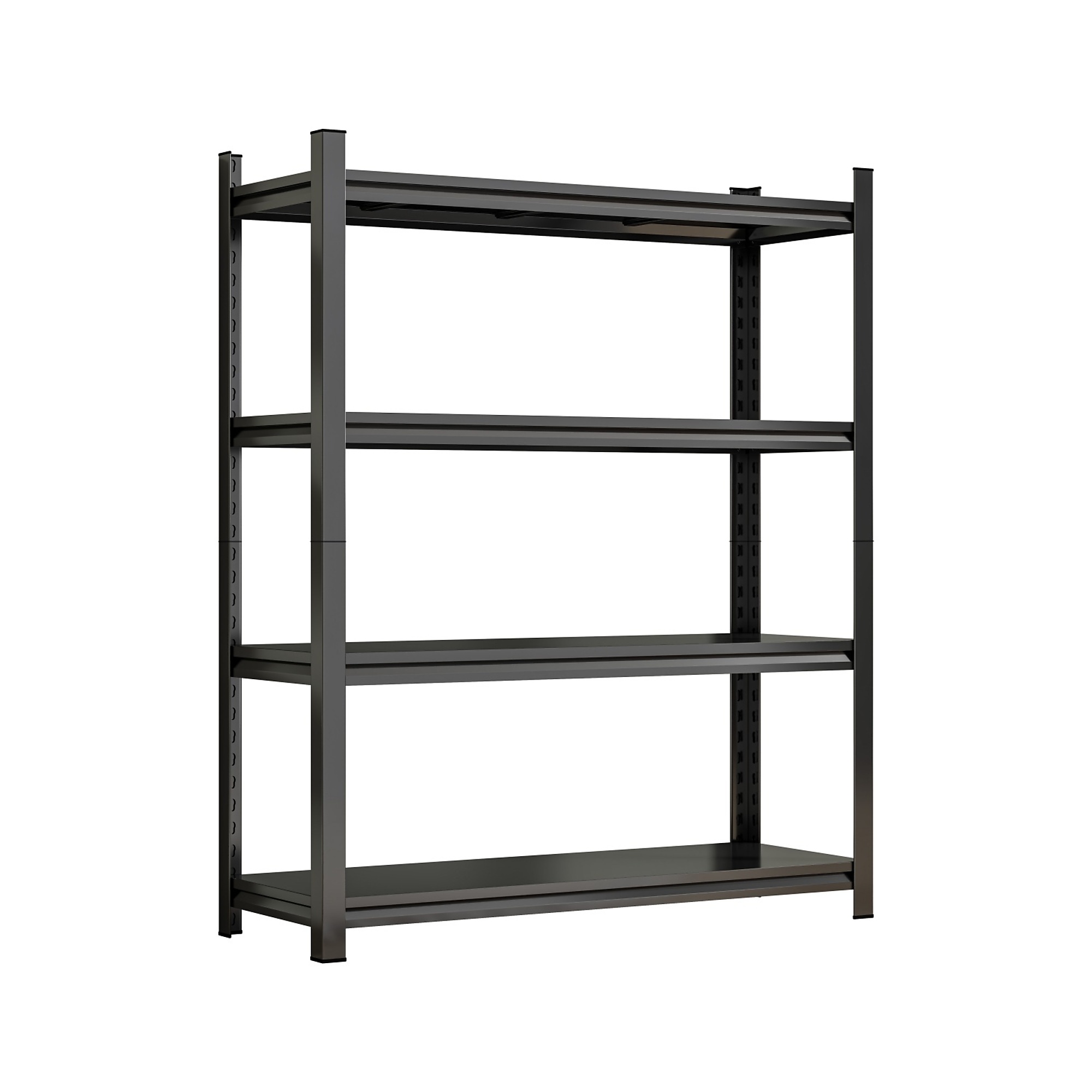 4-Tier Height Adjustable Metal Storage Rack